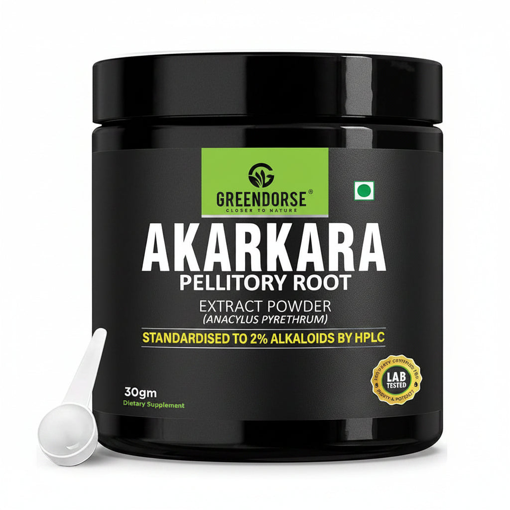 Greendorse Organic Akarkara Root Extract Powder - 30 Gms
