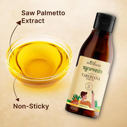 Satthwa Vardhana DHT Blockers Hair Oil - 150 ml
