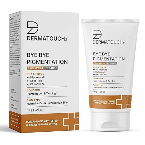 Dermatouch Bye Bye Pigmentation Face Wash - 30 gms