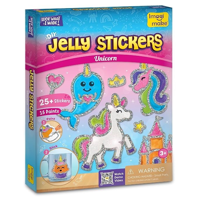 Imagimake Diy Jelly Stickers 3D Gel Stickers Age 3+