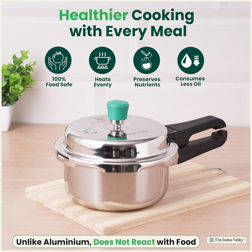 The Indus Valley Pressure Cooker Combo 2L + 3L