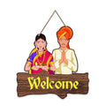 Decorative Welcome Sign Wooden Wall Hanger for Gateway (WH_8702N)