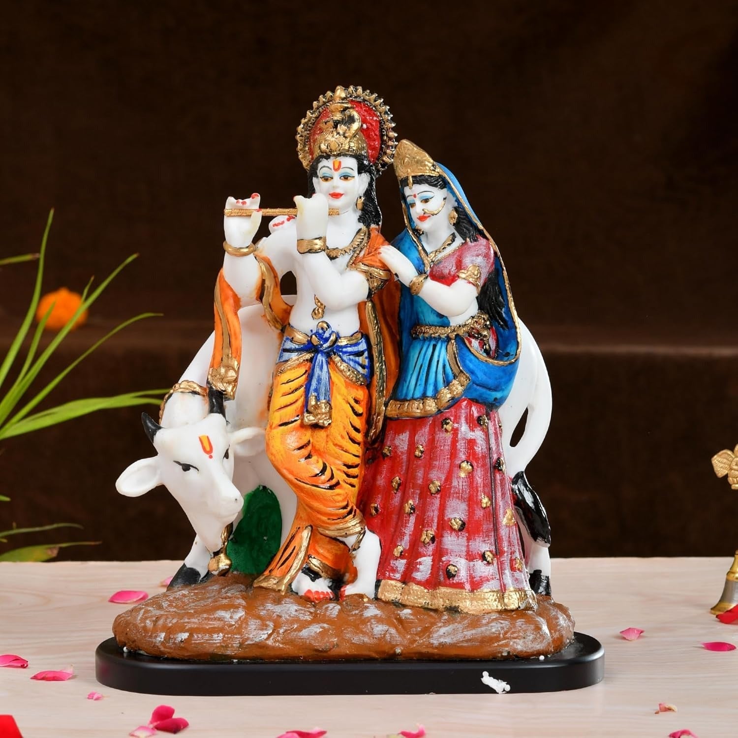 CraftVatika Radha Krishna Statue Idol for Gift 11.5 Inch Height