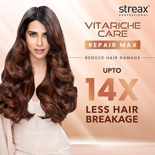 Streax Professional Vitariche Care Repair Max Shampoo - 300 ml