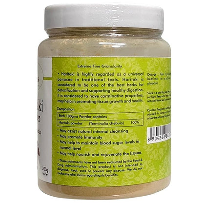 Ayurvedic Life Organic Haritaki Powder â€“ Terminalia â€“ 200 gms (Pack of 2)