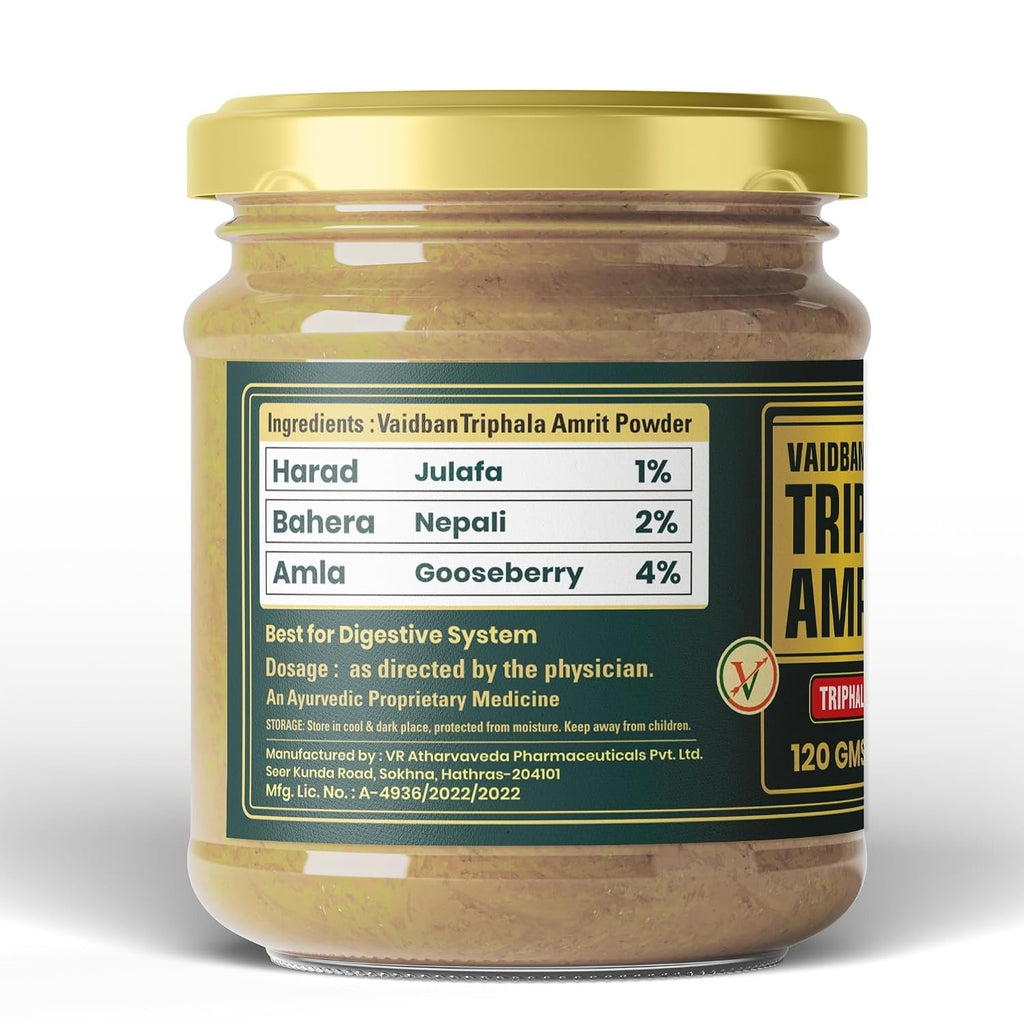 Vaidban Triphala Fine Powder - Churna