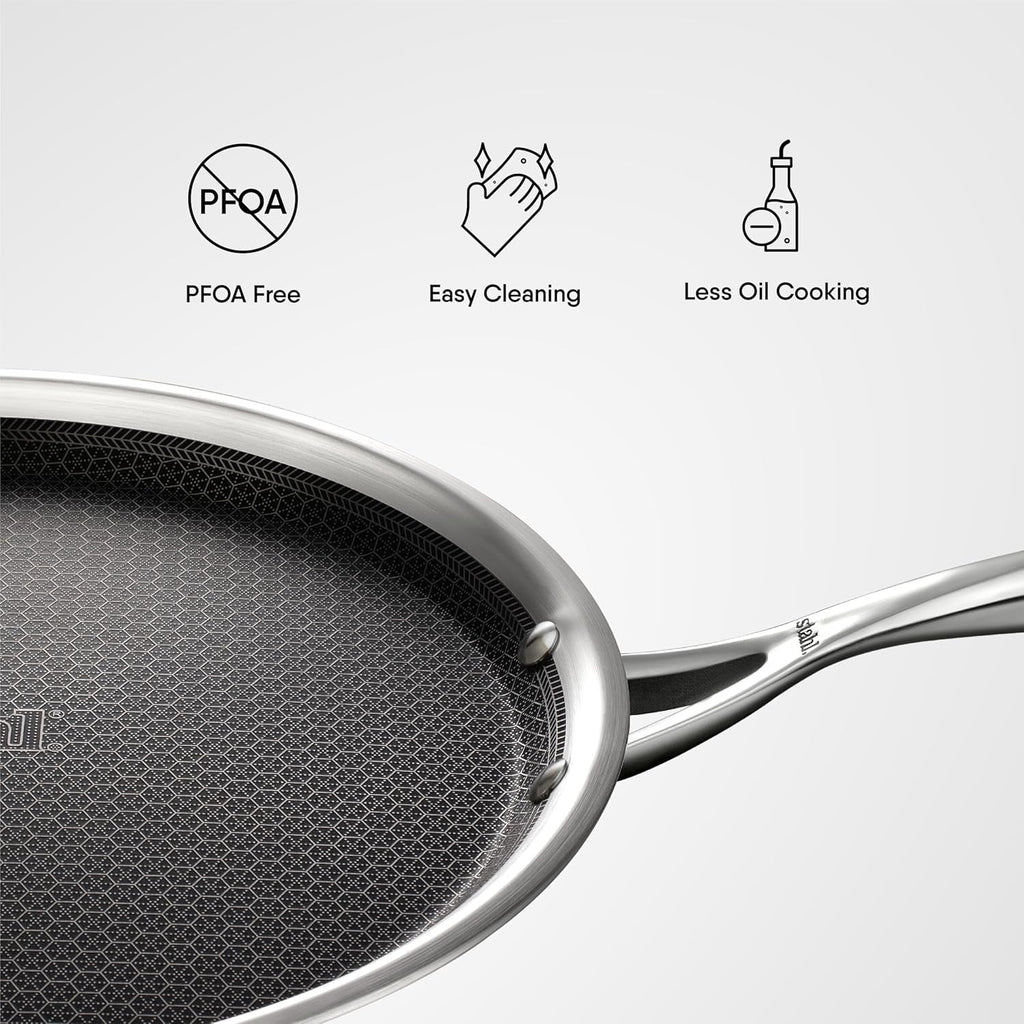 Stahl Engrave Dosa Tawa Triply Artisan Hybrid Series