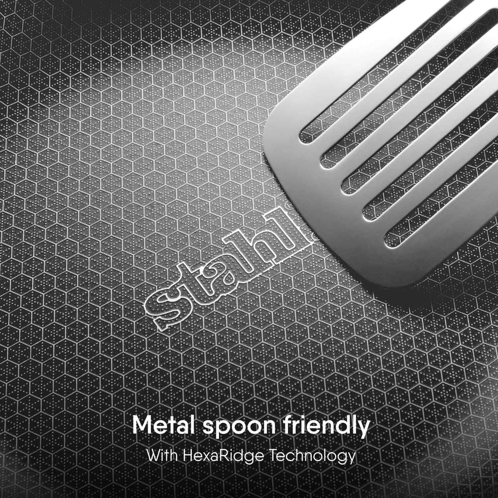 Stahl Deep Fry Pan Triply Artisan Hybrid Series