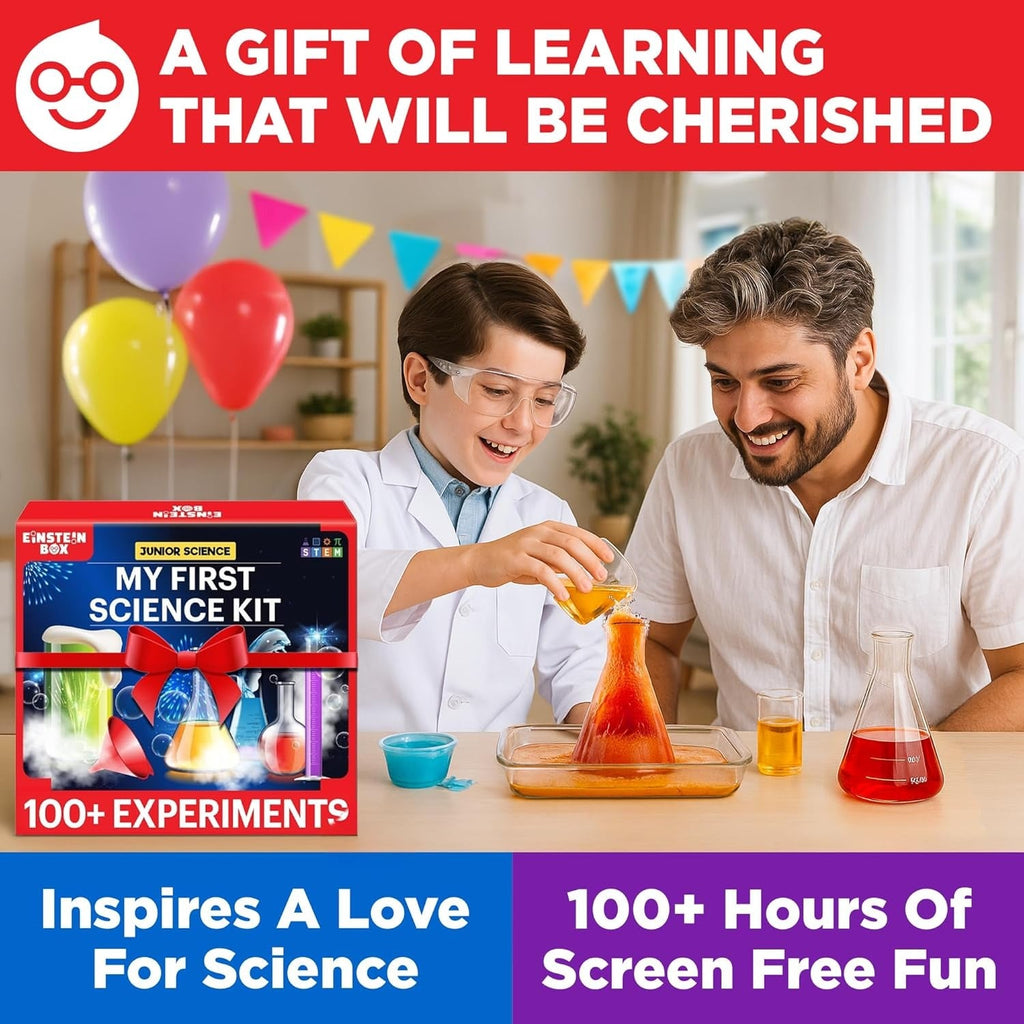 Einstein Box My First Science Kit for Boys and Girls Birthday Gifts Ideas for Kids Stem Learning & Education Toys