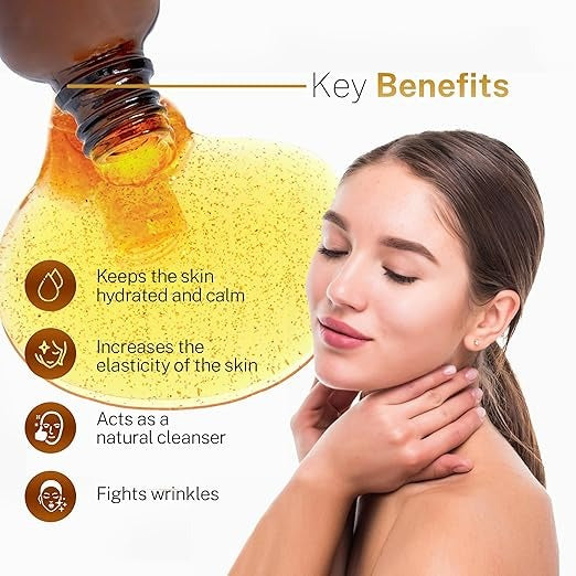 Love Earth 24K Gold Glass Face Oil - Glow - 30 ml