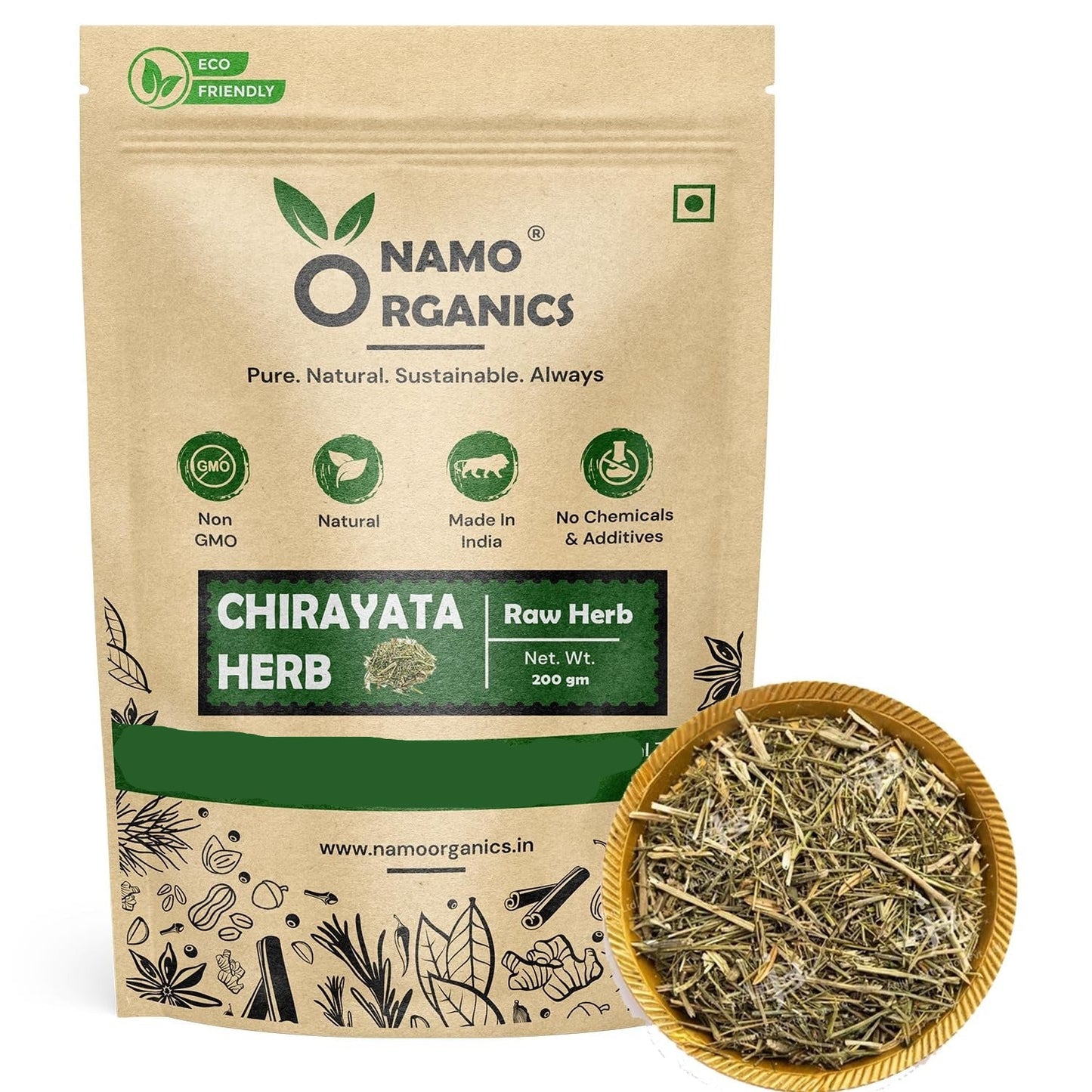 Namo Organics Chirayata - 400 gms
