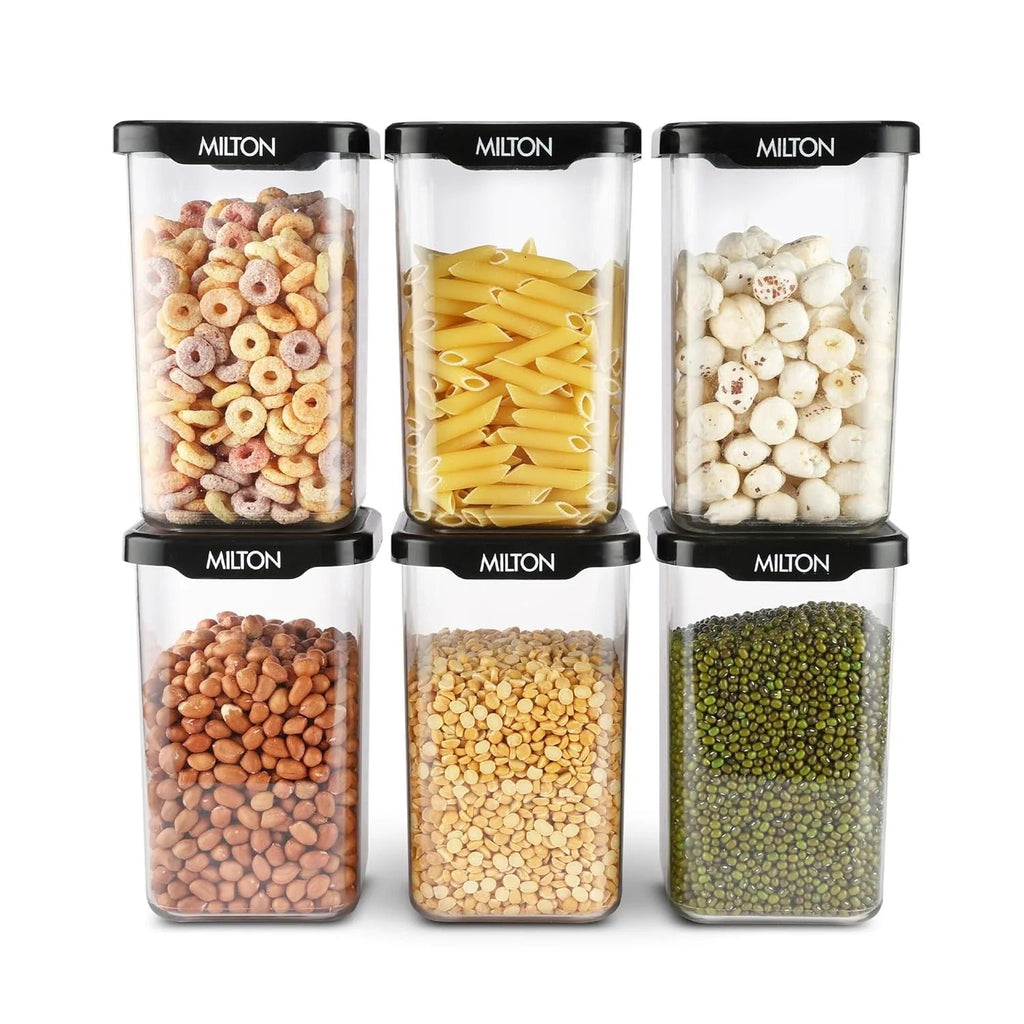 Milton Square Containers Kitchen Storage Set of 6