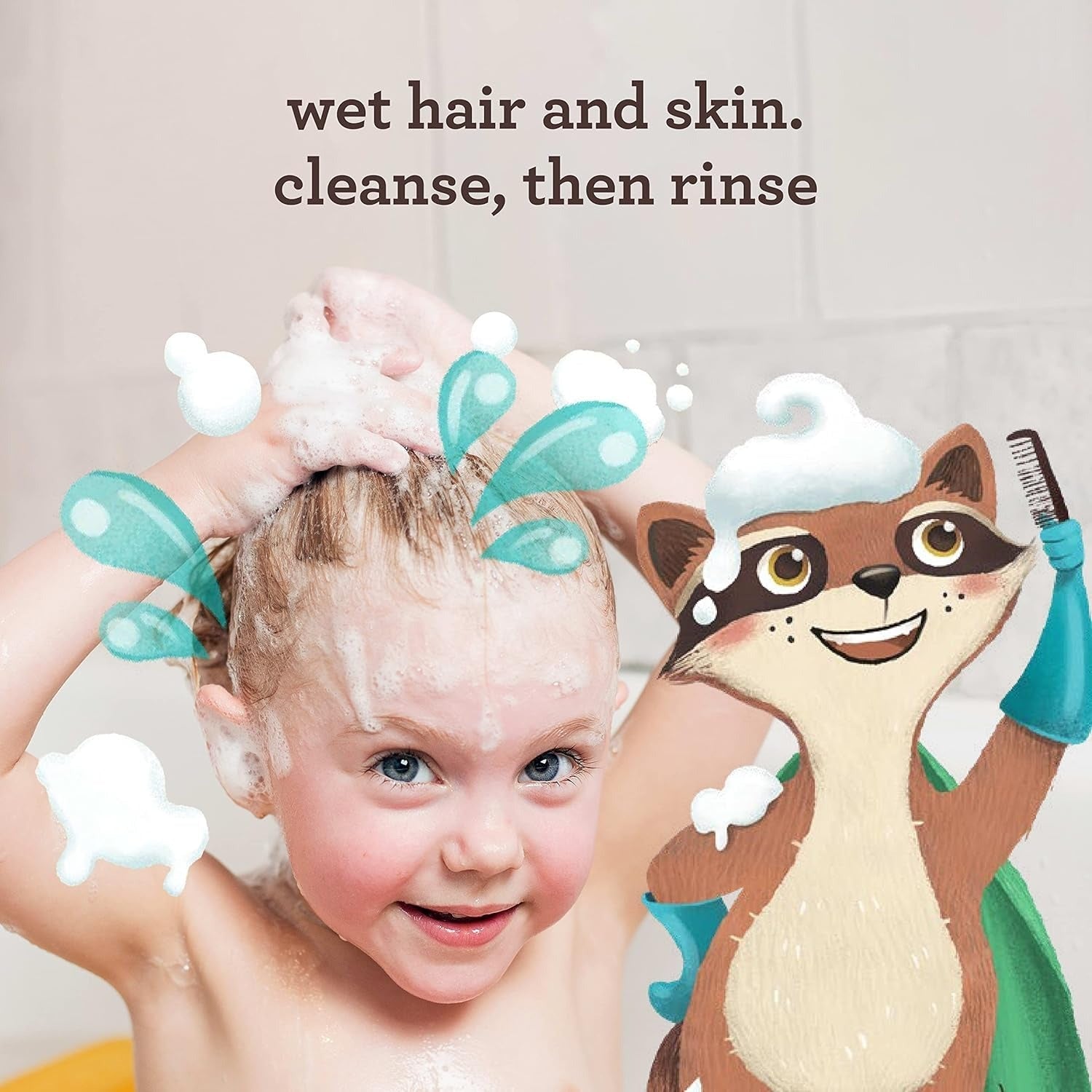 Aveeno Baby Kids 2 In 1 Hydrating Shampoo & Conditioner - 354 ml