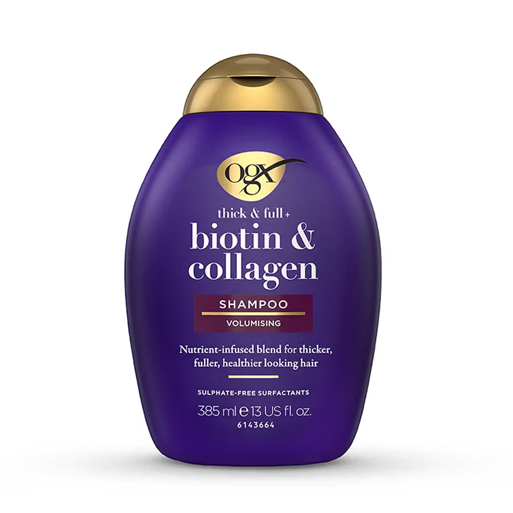 Ogx Organix Thick And Full Biotin And Collagen Shampoo - 385 ml