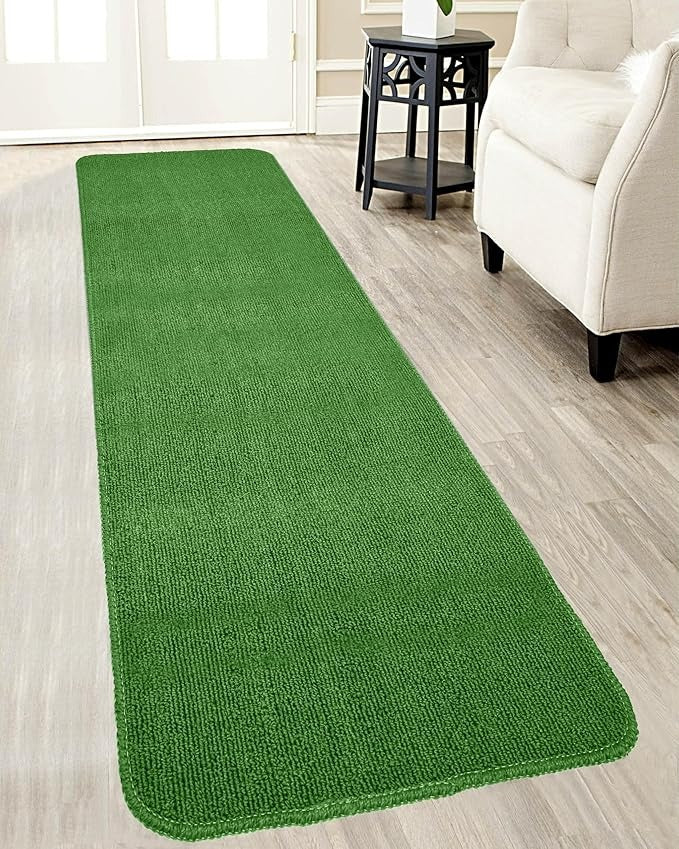 Saral Home Solid Soft PP Yarn Durable & Washable Multipurpose Runner Anti Skid Backing