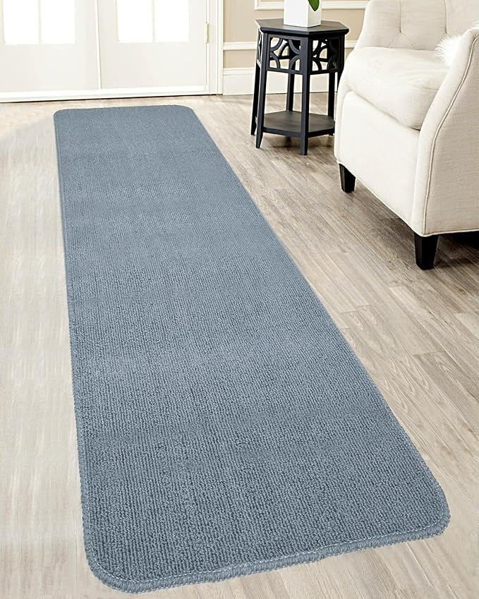 Saral Home Solid Soft PP Yarn Durable & Washable Multipurpose Runner Anti Skid Backing