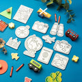 Nesta Toys Diy World Explorer Magnets Art & Craft Activity for Girls & Boys Art Kits & Supplies DIY Creative Activity Gifts for Kids Ages 6, 7, 8, 9, 10, 11, 12 Years