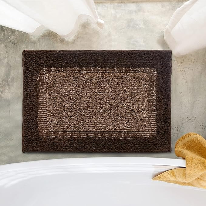 Saral Home Elyesse Bath-Door Mat Antiskid & Washable