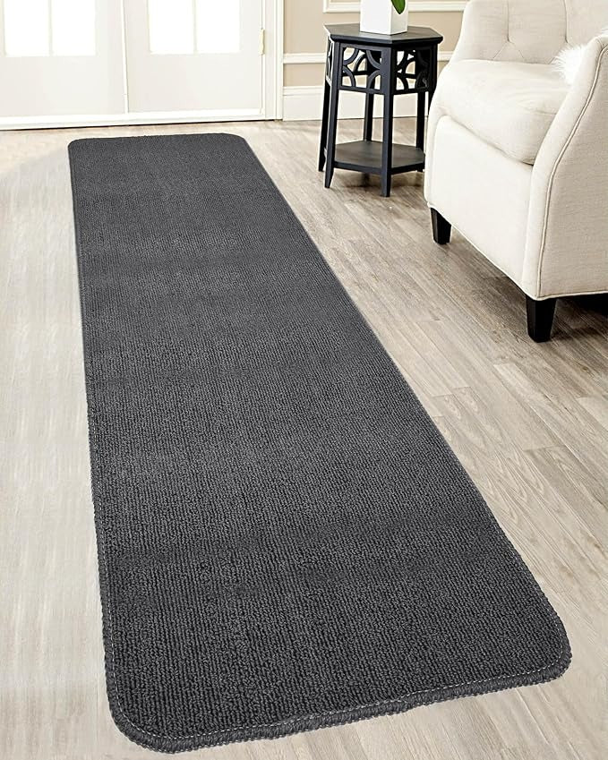 Saral Home Solid Soft PP Yarn Durable & Washable Multipurpose Runner Anti Skid Backing
