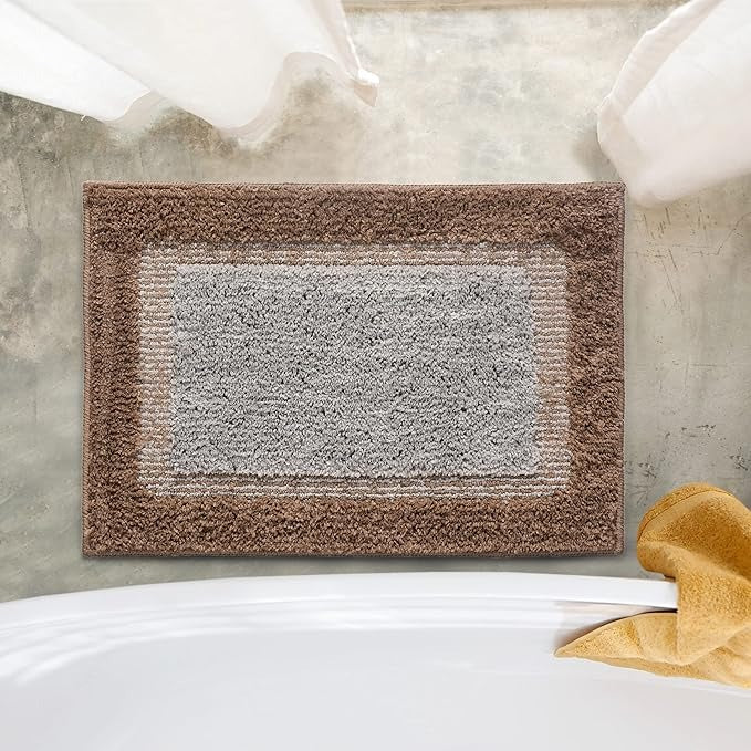 Saral Home Elyesse Bath-Door Mat Antiskid & Washable
