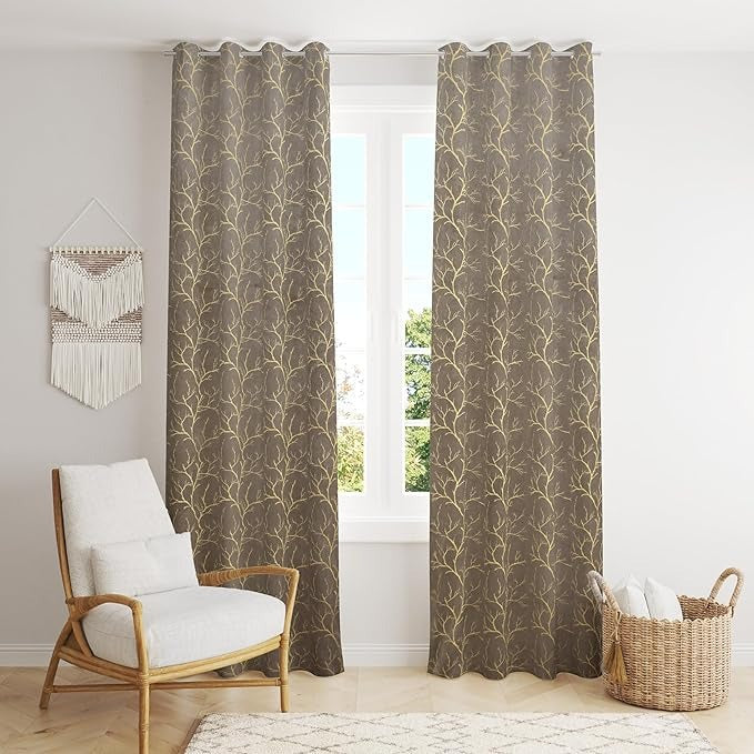 Homefab India Velvet Curtain Room Darkening Door 7 feet