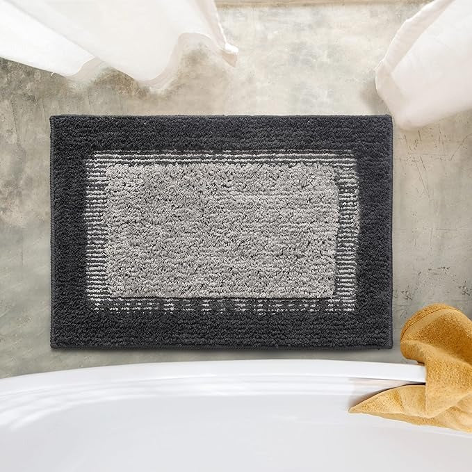Saral Home Elyesse Bath-Door Mat Antiskid & Washable