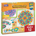 Imagimake Mandala Art Kit Art and Craft Kit for Girls 12 Coloring & Painting Kit