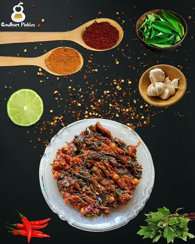 Gowtham Pickles Gongura Pandumirchi