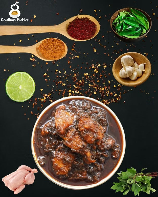 Gowtham Pickles Chicken Gongura Boneless