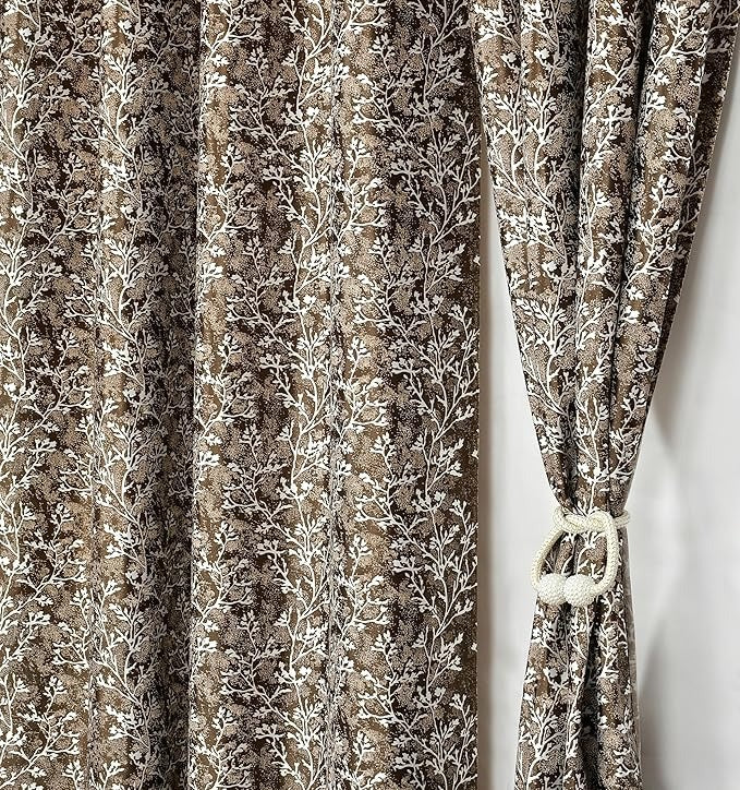 Homefab India 1 Piece Grommet Style Polyester Long Door Curtain 9 feet