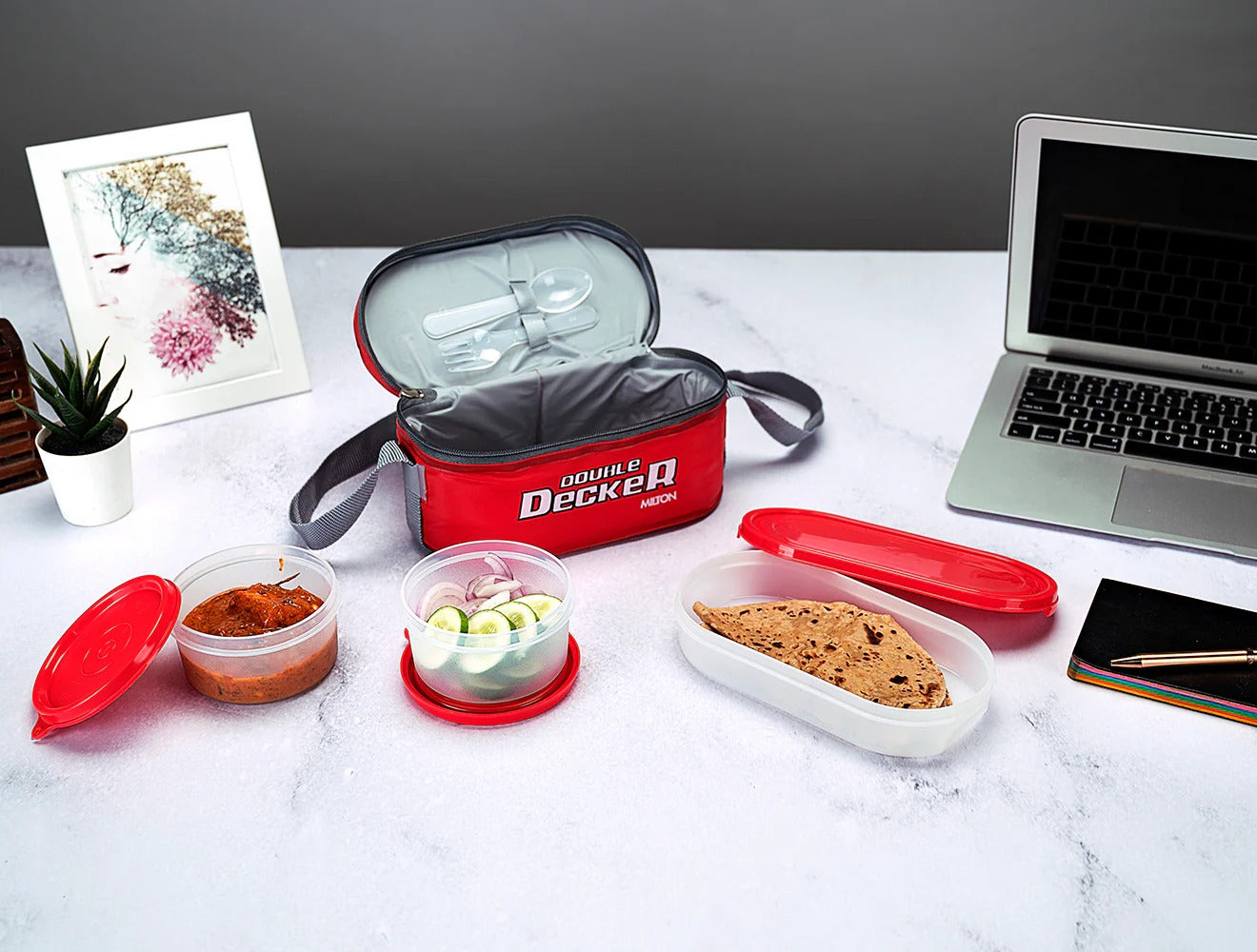 Milton Double Decker Lunch Box
