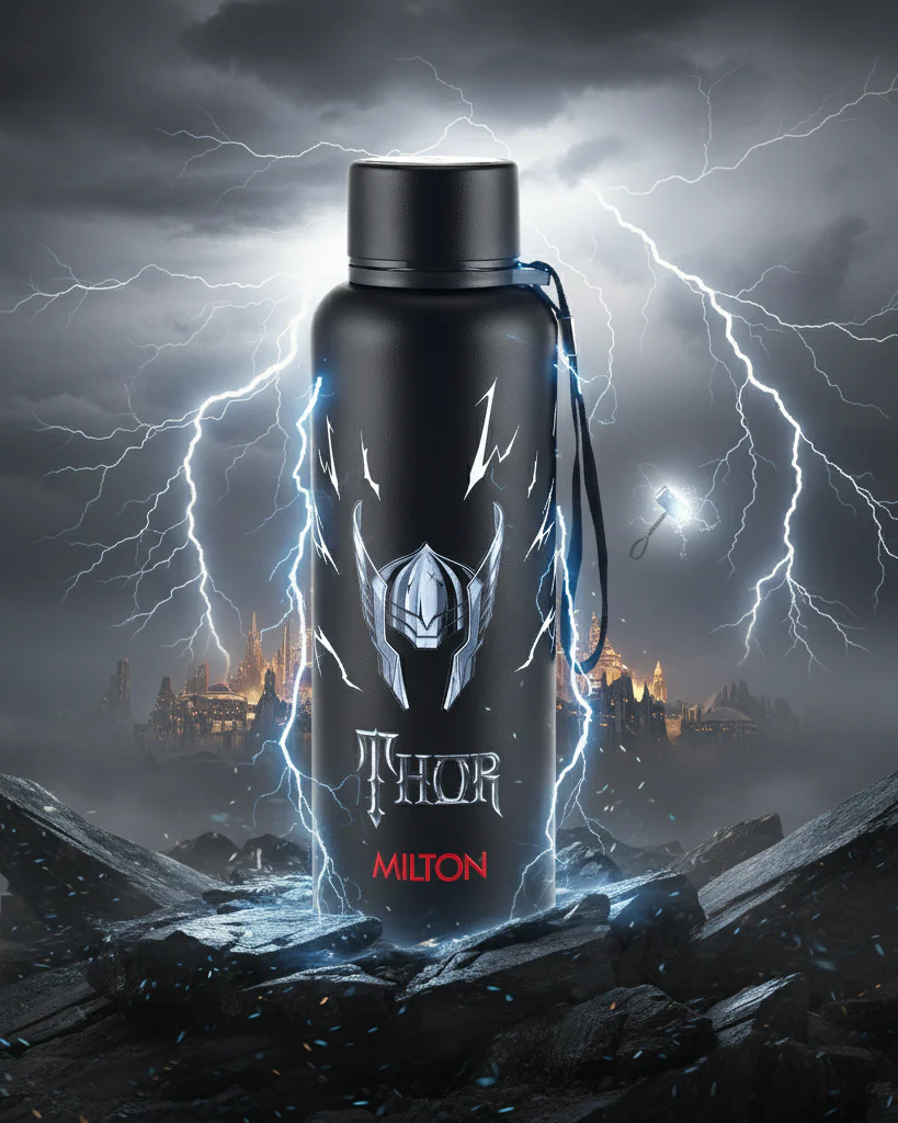 Milton Marvel Thor Artedge Water Bottle