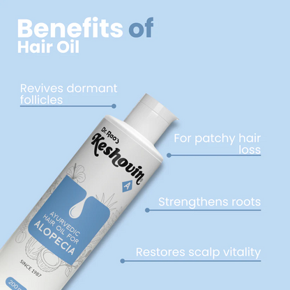 Dr. Rao's Keshovin-a Ayurvedic Hair Oil for Alopecia - 100 ml