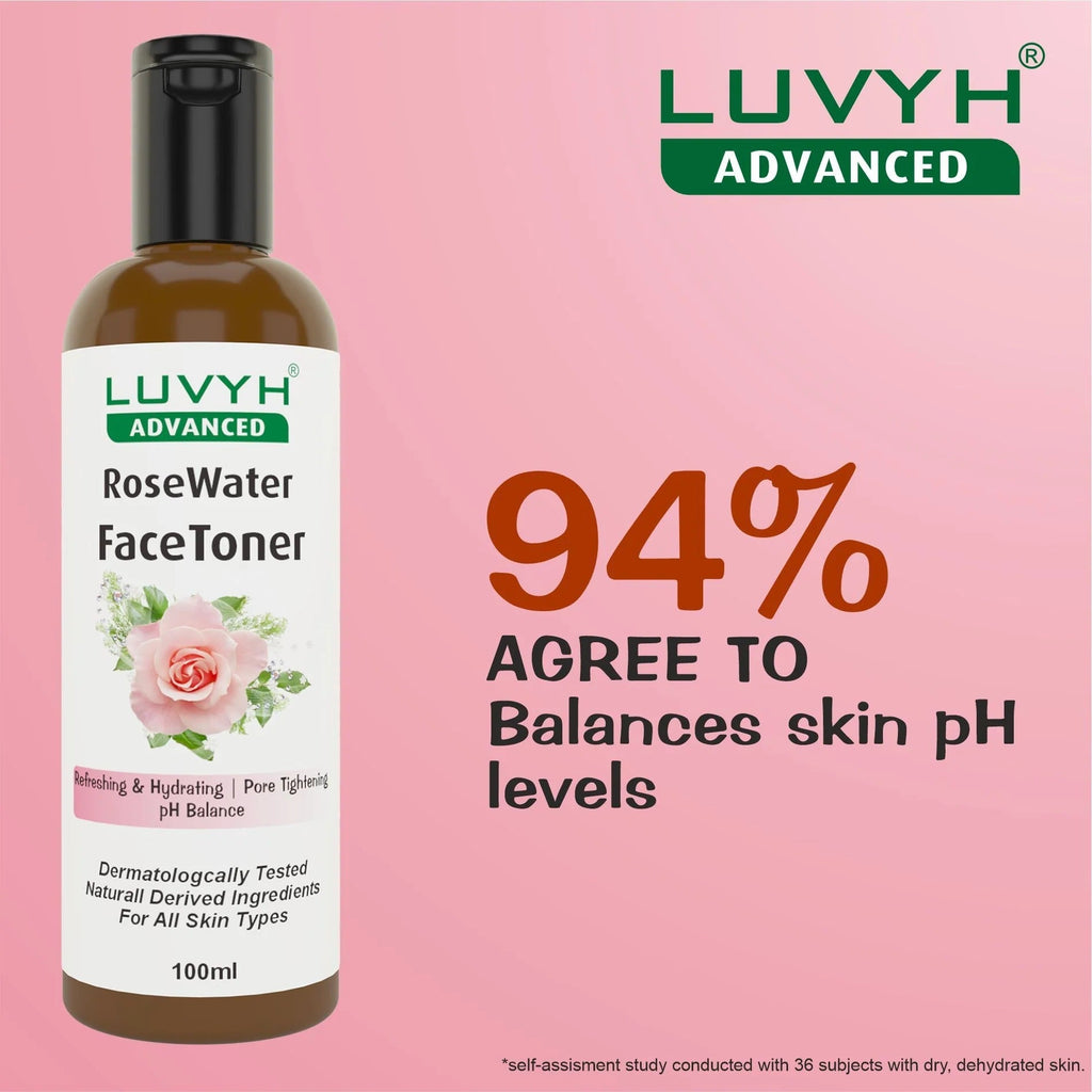 LuvYH Rose Water Toner - 100ml