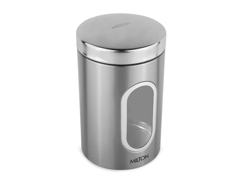 Milton Steel Clear Round Jar
