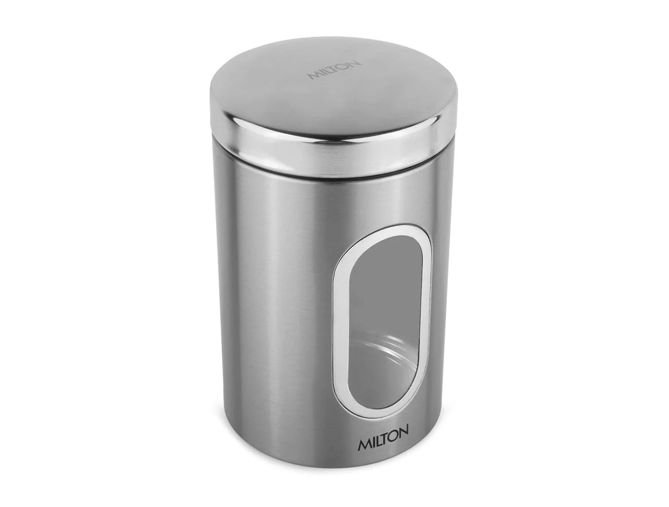 Milton Steel Clear Round Jar