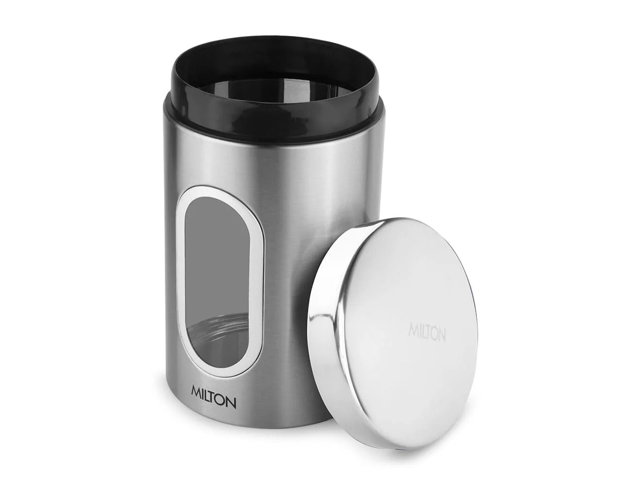Milton Steel Clear Round Jar