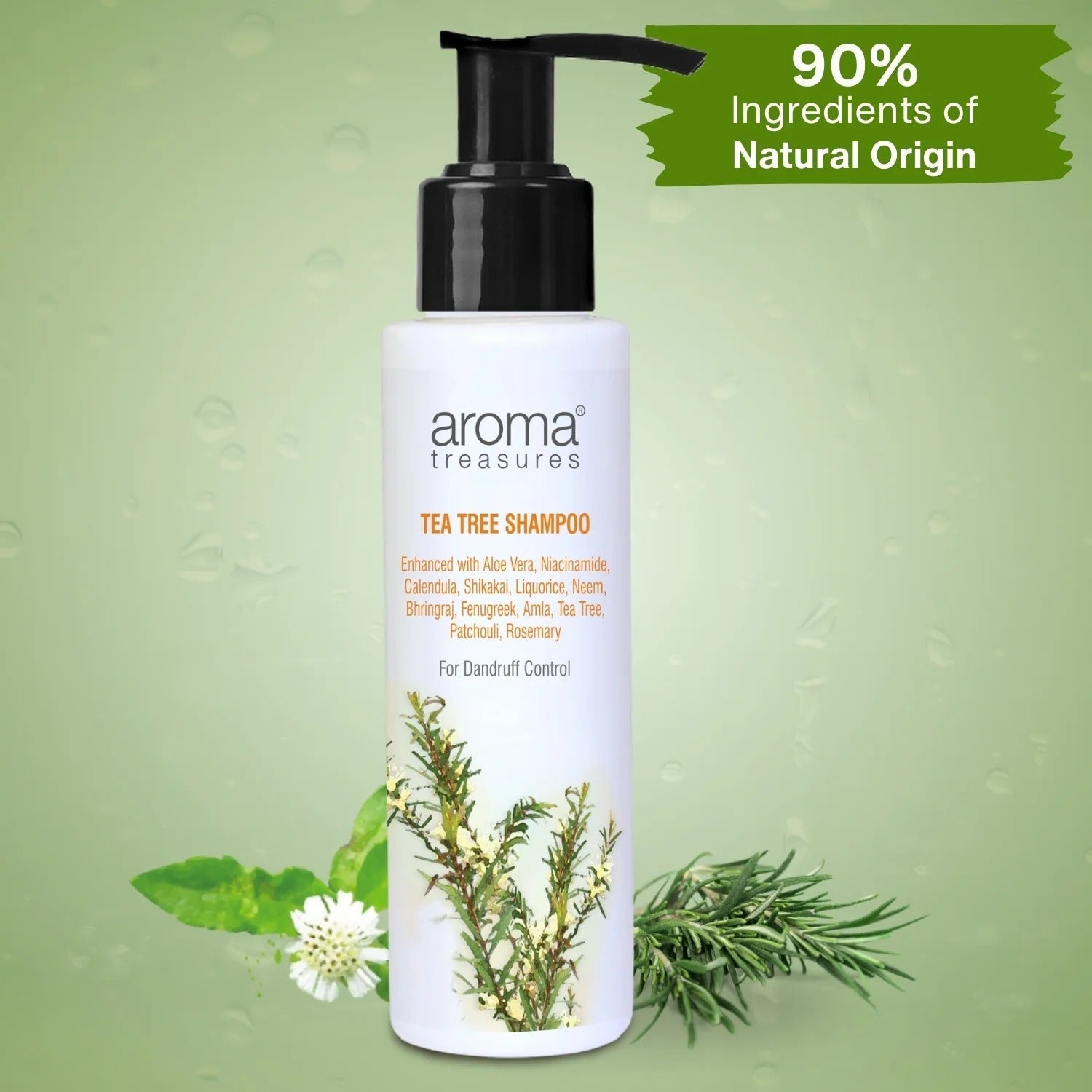 Aroma Treasures Tea Tree Shampoo - 100ml