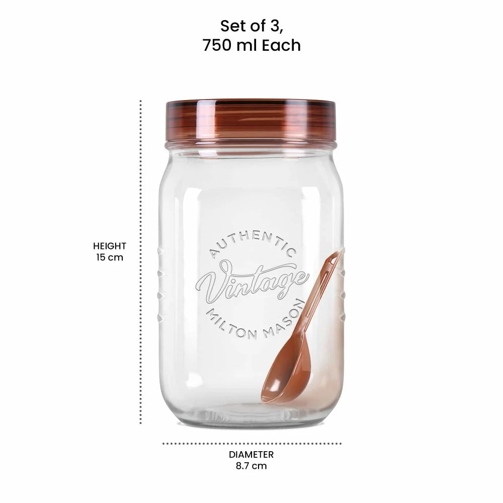 Milton Vintage PET Jars Set