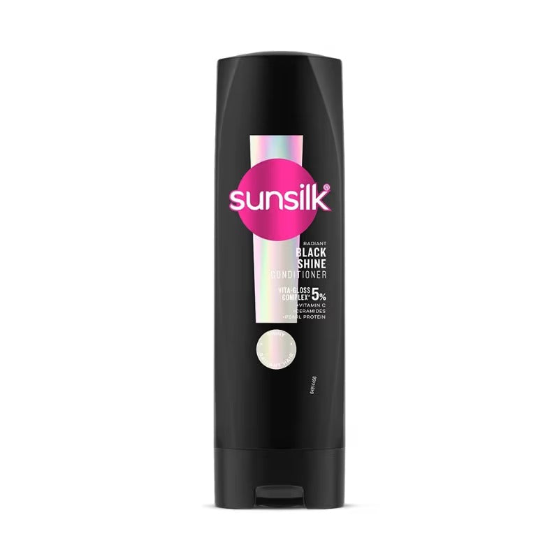Sunsilk Hair Conditioner For All Skin Type Stunning Black Shine - 80 ml