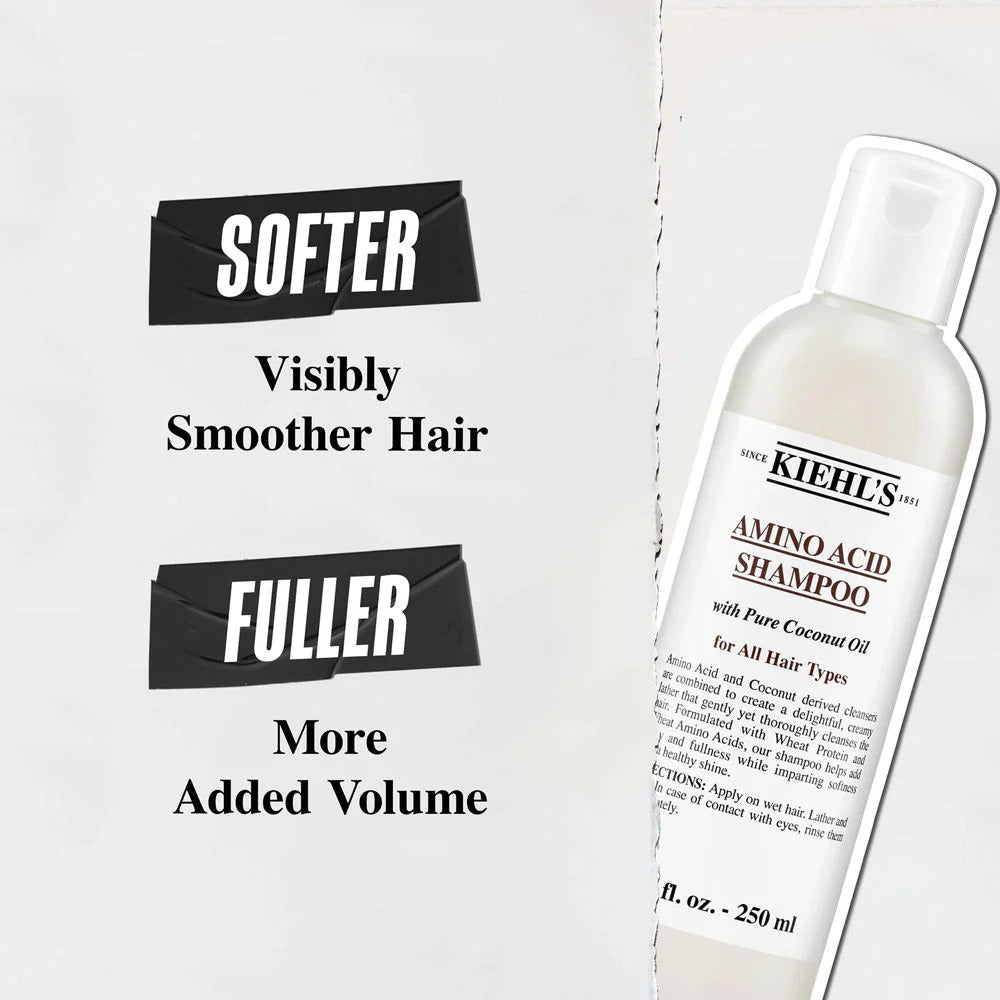 Kiehl's Amino Acid Shampoo With Pure Coconut Oil - 250ml