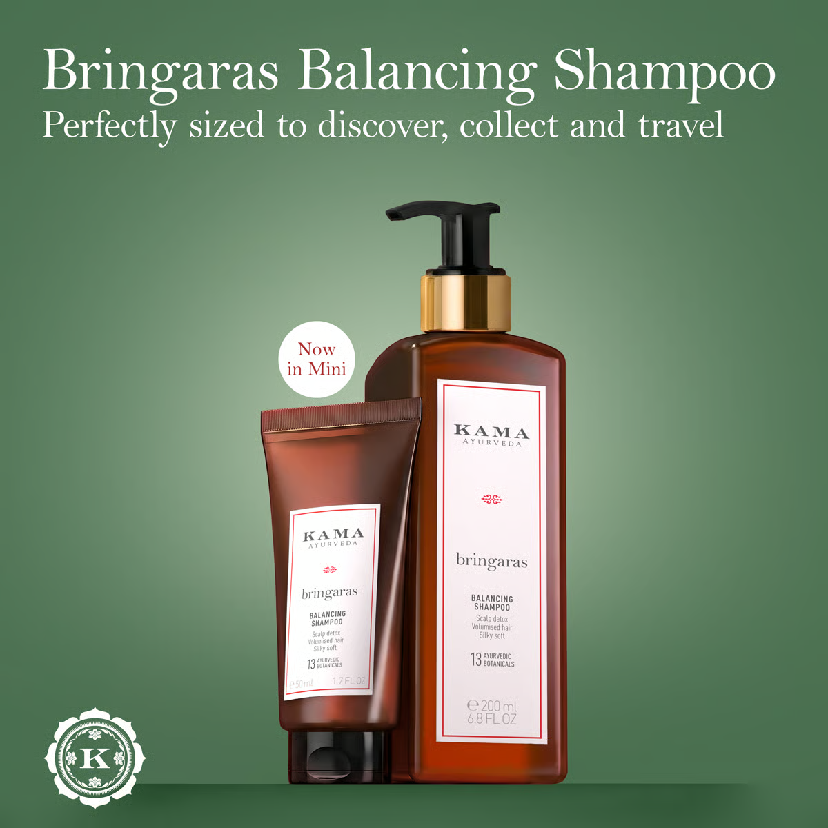 Kama Ayurveda Bringaras Balancing Shampoo