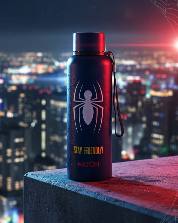 Milton Marvel Spider Man Artedge Water Bottle