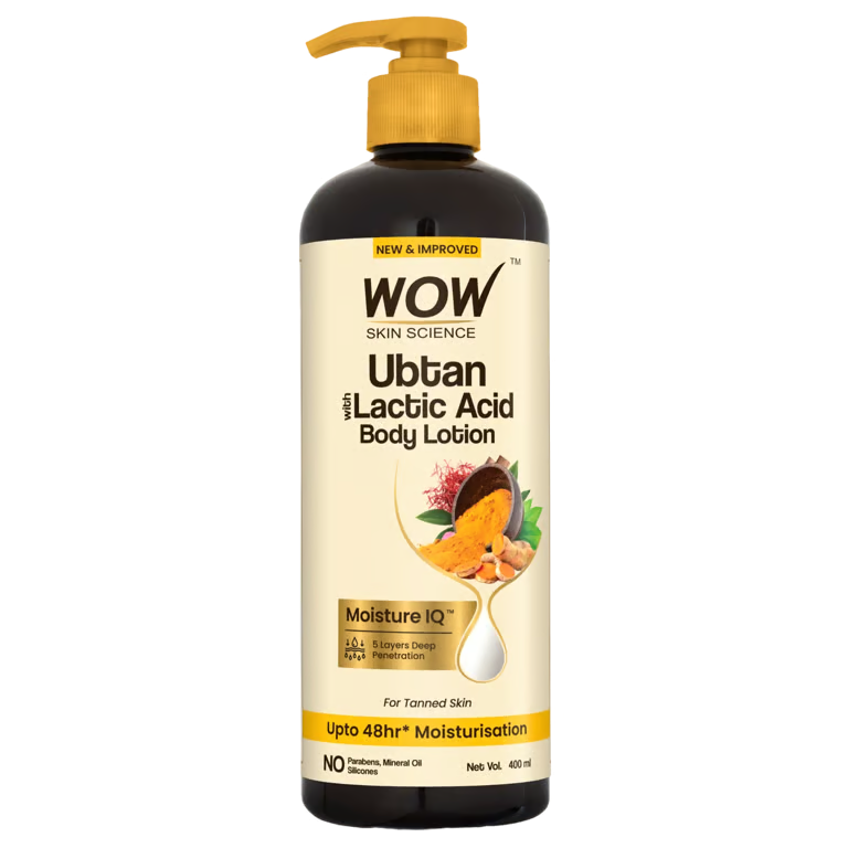 Wow Skin Science Ubtan Body Lotion - 400 ml
