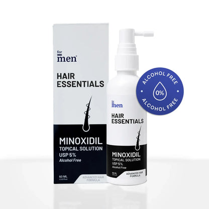 For Men Minoxidil Topical Solution - 60 ml ( Pack of 3)