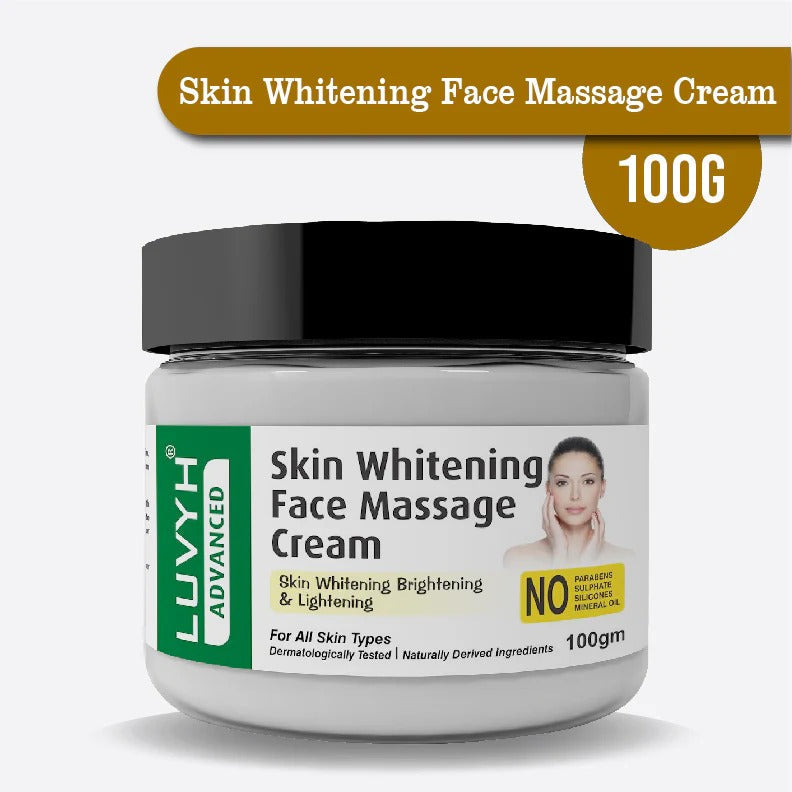 LuvYH Skin Whitening Face Massage Cream - 100g