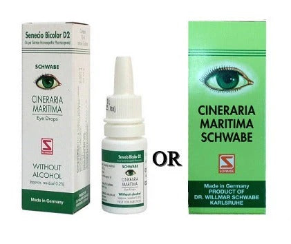 Dr. Willmar Schwabe Cineraria Maritima Eye Drop Without Alcohol - 10 ml