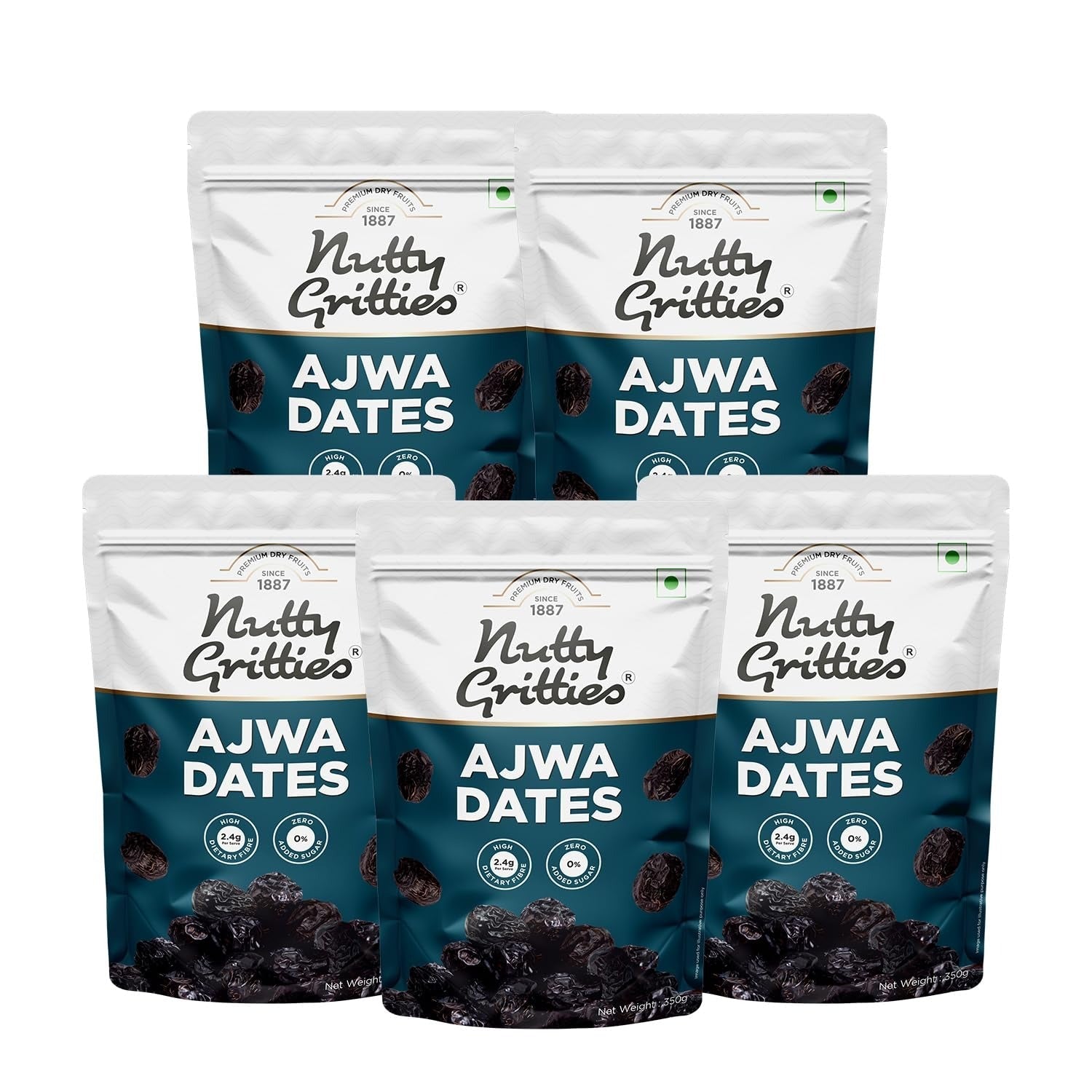 Nutty Gritties Premium Ajwa Dates - 350g