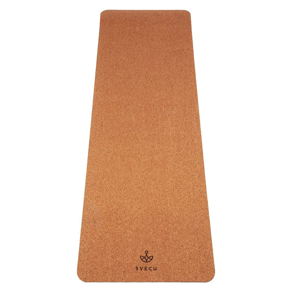 Svech Eco Friendly Fitness Workout Thick Tpe Exercise Airy Cork Yoga Mat