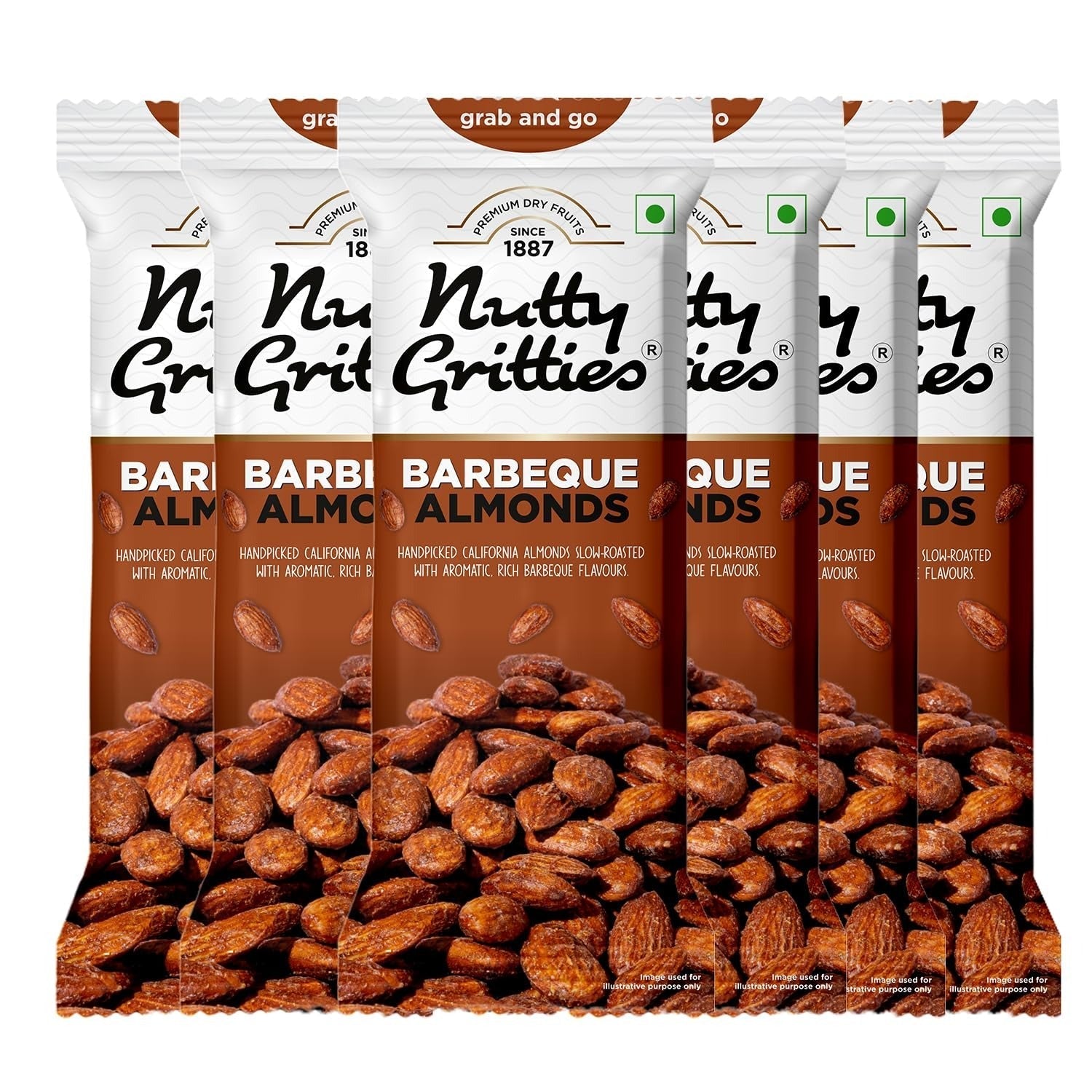 Nutty Gritties Barbeque Almonds - 200g
